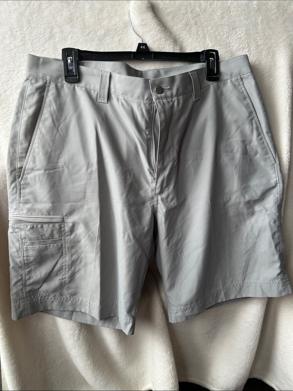 Callaway Men's Light Gray Casual golf Cargo Shorts size 36